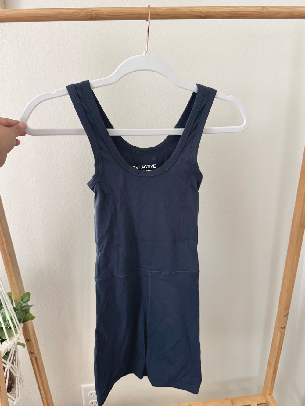 SET Actice Navy Romper